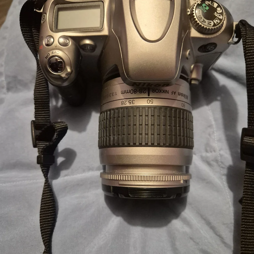 Nikon Silver and Black Digital Camera